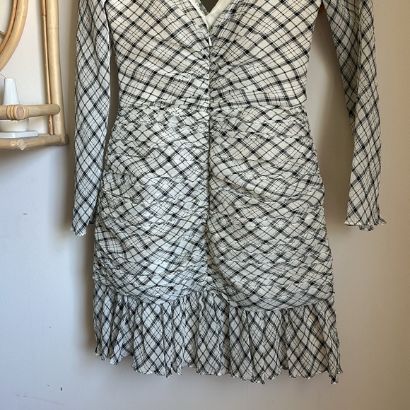 *NWT La Maison Talulah Wild Hearts Long Sleeve Mini Dress - Picture 5 of 8